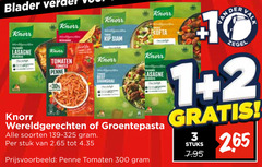  knorr maaltijdmix 1 2 3 10 300 blader kip siam lasagne tomaten tomates penne beef shanghai and der valk wereldgerechten groentepasta soorten stuk zegel stuks 65 