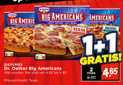  1 2 big crispy outside soft diepvries dr.oetker americans inside dr. oetker soorten stuk texas shoarma stuks 