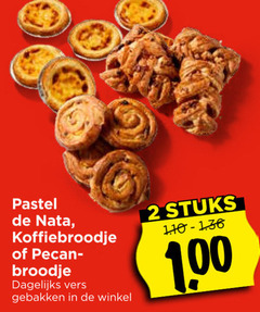  koffiebroodjes 2 100 pastel nata koffiebroodje pecan broodje dagelijks vers gebakken stuks 