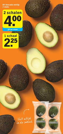  avocado 1 2 225 eetrijp stuks schalen 00 schaal nature vitamine koper 