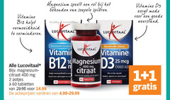  1 2 25 60 120 400 1000 vitamine verminderen magnesium rol behouden soepele spieren samenstelling lucovitaal weerstand citraat mg potjes tabletten vitamin slikbaar geheugen kauwtabletje werking varieeren one day capsule botten capsules 