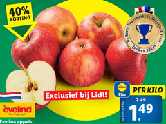  appels 3 9 40 evelina surprisingly apple supermarkt groente kilo fruit 