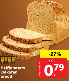  brood 3 9 halfje sesam volkoren 