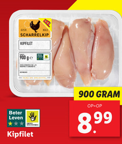  kipfilet scharrelkip ge gekoeld ongeopend gebruiken beter leven smaakvol dieren bescherming 