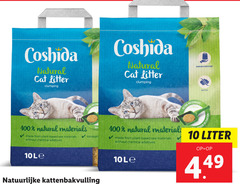  10 99 100 coshida natural clumping ultra from plant based without chemical absorbent lightweight dust free material liter le natuurlijke kattenbakvulling 