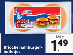  320 mcennedy brioche hamburger bolletjes 