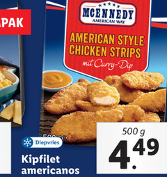  500 mcennedy american style chicken strips curry dip diepvries kipfilet 