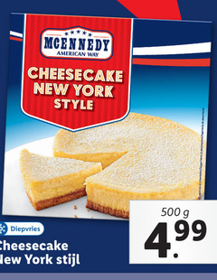  500 mcennedy american cheesecake new york style diepvries stijl 