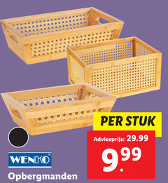  wenko opbergmanden stuk 