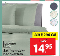  140 200 livarno home satijnen cm 