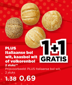  broodjes 1 2 italiaanse bol wit kaasbol stuks 