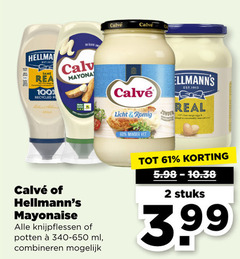  maaslander calve mayonaise 2 60 100 same recycled licht romig real minder vet knijpflessen potten ml combineren stuks 3.99 