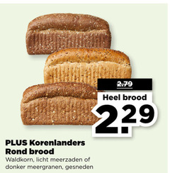  brood korenlanders rond waldkorn licht meerzaden donker meergranen gesneden 