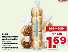  4 6 10 krenten rozijnen bollen zak stuks vloerkadetten witte 