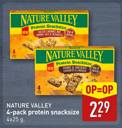  mueslirepen 4 nature valley new protein snacksize salted caramel high riche proteines peanut chocolate chocolat bars pack 