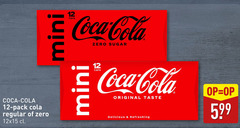  coca-cola cola 12 coca zero sugar pack regular original taste refreshing 