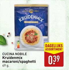  maaltijdmix cucina nobile kruidenmix macaroni spaghetti dagelijks assortiment 