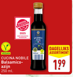  250 label gekozen huismerk jaar consumenten nederland cucina nobile balsamico azijn modena origine ml dagelijks assortiment 