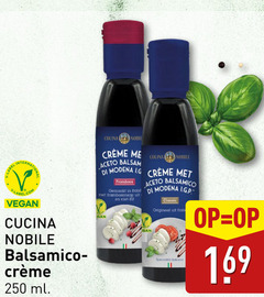  250 label cucina nobile ml aceto balsem modena framboos gemaakt frambozensap creme balsamico classic origineel specialite italiana 