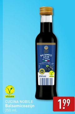  250 cucina nobile balsamico azijn modena italiaanse origine label balsamicoazijn ml 