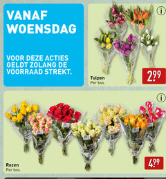  tulpen rozen woensdag bloemen bos bloc 