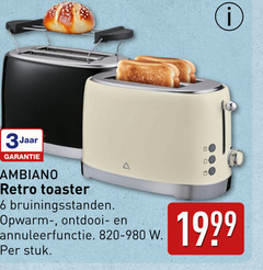  6 3jaar retro toaster ontdooi stuk 