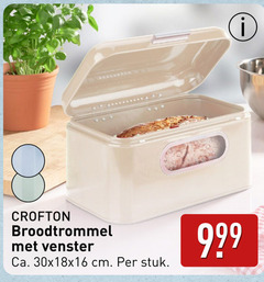  broodtrommel venster ca. cm stuk 