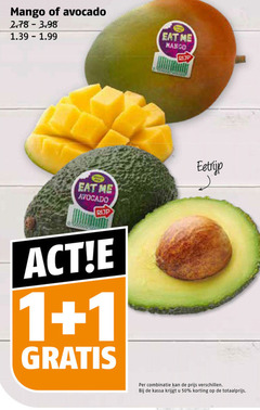  avocado mango 1 50 eetrijp combinatie kassa 