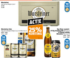  warsteiner krat bier speciaalbieren blikjes 6 10 24 25 30 33 50 100 seit das cent river big blik weissbier fles tray pilsener wahre liter v.a. kind imported premium been beer fack genuss hell brewing co coastal 