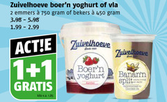  1 2 450 750 zuivelhoeve yoghurt vla emmers bekers kilo v.a. rear split vis 