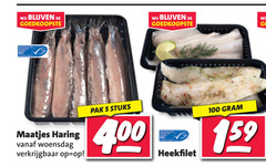  5 100 maatjes haring woensdag pak stuks heekfilet 