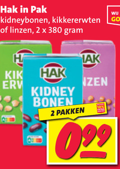  hak bonen kidneybonen 2 pak kikkererwten linzen kidney pakken 