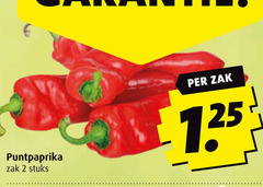  puntpaprika 2 zak stuks 