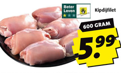  kipdijfilet 600 beter leven 5.99 