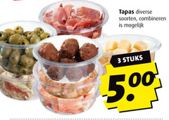  tapas 3 soorten combineren stuks 