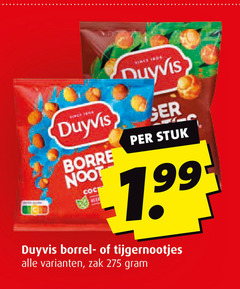  duyvis noot since stuk borrel tijgernootjes zak 