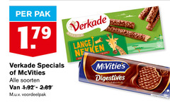  pak verkade mcvities soorten lange nekken crisps digestives melkchocolade 