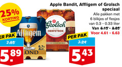  grolsch apple bandit affligem speciaalbieren 6 25 rijke herfstbok zachtzoet rijk bokbier pak pakken blikjes liter ond 7 