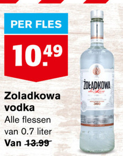  fles vodka flessen liter 