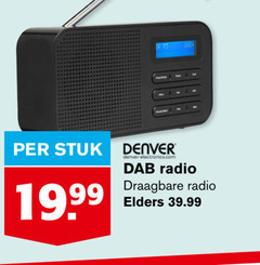  dr dab stuk denver denver-electronics.com radio draagbare elders 