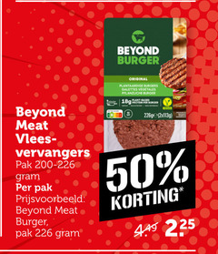  18 40 50 225 beyond burger meat vlees vervangers pak b original plantaardige burgers galettes plant based protein 