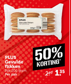  koeken 50 200 gevulde flikken pak 