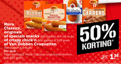  6 50 240 mora originele classic rundvlees kroketten croquettes viandel 4x dobben originals carrero kalfsvlees croquetten classics snacks pakken stuks crispy zakken stuk rundvleeskroketten pak 