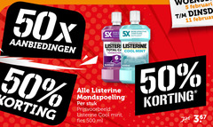  5 11 50 500 5x fu effective floss above gun mondspoeling listerine total cool mint 500ml verwijderen achterblijven stuk fles ml 