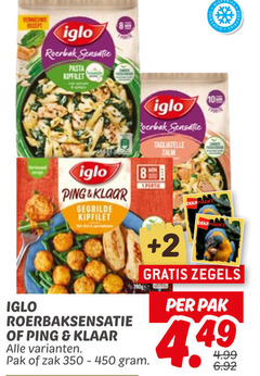  8 10 350 450 vernieuw recept iglo roerbak sensatie pasta kipfilet ping klaar gegrilde roerbaksensatie tagliatelle zalm pak zak 2 zegels 