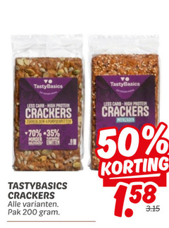  crackers 50 200 less carb protein bloem pompoenpitten minder pak high meerzaden 