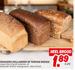  brood dekavers hollander tarpan fijn grof volkoren drents meergranen 