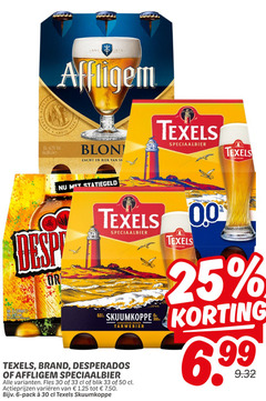  affligem brand texels desperados speciaalbieren 6 25 30 33 50 60 abbaye anno 7 bier zacht rijk sa speciaalbier 00 skuumkoppe karaktervol donker tarwebier fles blik varieeren pack 6x 99 