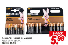  duracell batterijen 8 100 aaa mn2400 offer aa life close alkaline elders pack 5.99 