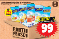  coolbest vruchtensap 1 99 fruitsplash fruitdrink pak liter with twist dairy it cool you best fruit 